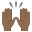 :raising_hands_medium-dark_skin_tone: ๐๐พ